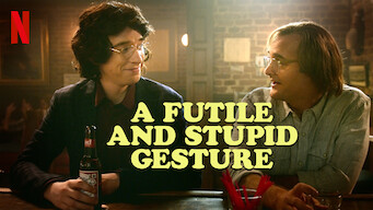 A Futile and Stupid Gesture (2018)